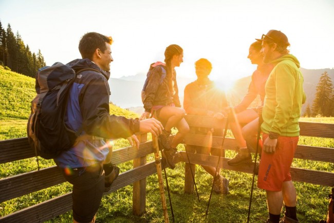 Sonnenuntergangs-Wanderung © Flachau Tourismus