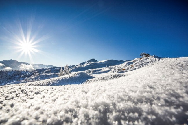 Bestens präparierten Pisten, traumhaftes Wetter in Flachau © Flachau Tourismus