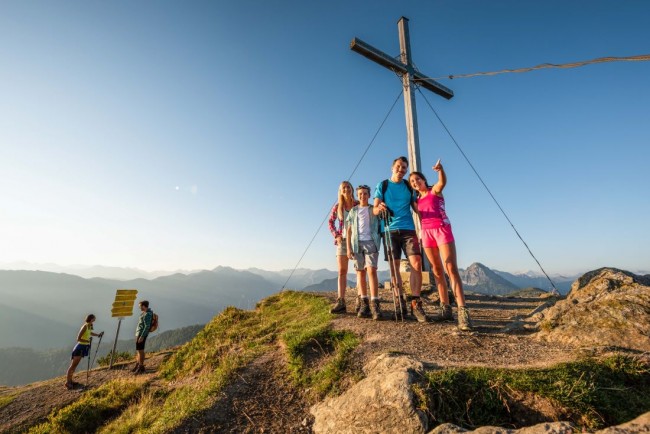 Wanderurlaub mit der Familie im Salzburger Land © Flachau Tourismus